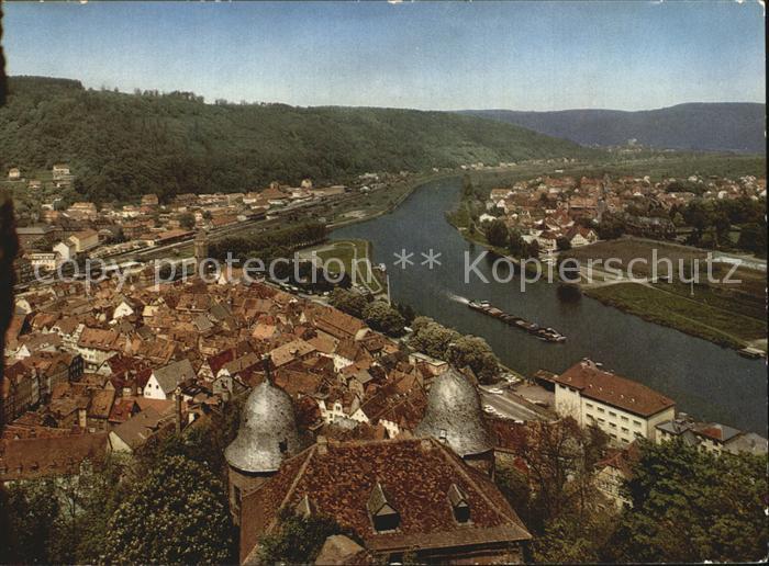 Wertheim Main Taubermuendung Stadtansicht