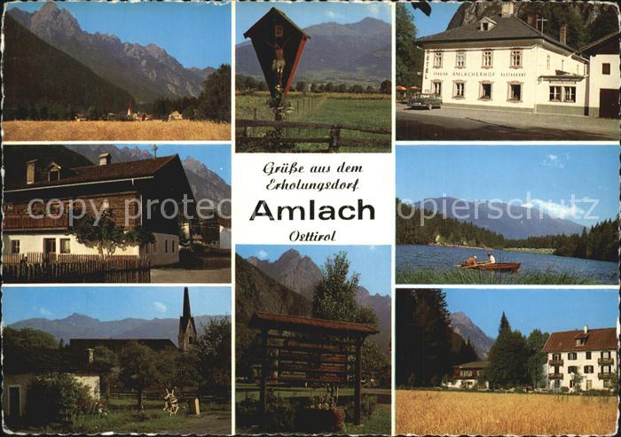 Amlach Bauernhof Hotel Amlacher Hof Tristacher Badesee Wegekreuz zum See