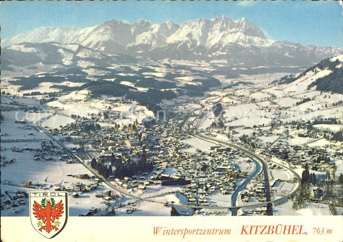 Kitzbuehel Tirol Fliegeraufnahme