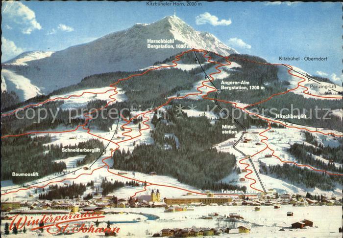 St Johann Tirol Skipisten