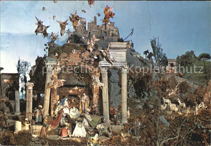 Roma Rom Napolitanische Monumentalkrippe
