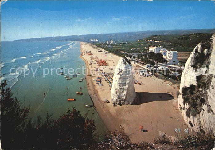 Vieste Foggia Burg Strand