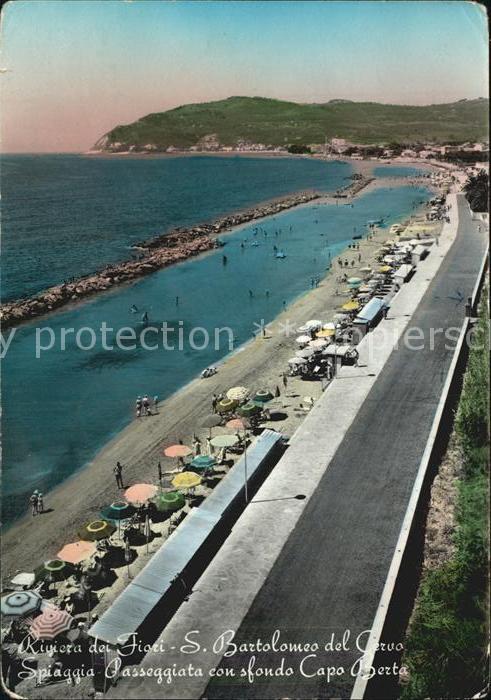 San Bartolomeo del Cervo Promenade Strand Kap Berta