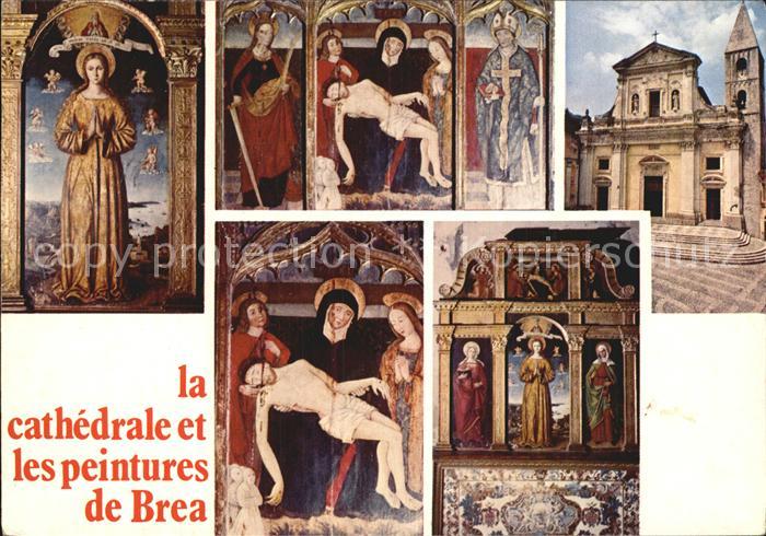 Sospel La Cathedrale les peintures de Brea