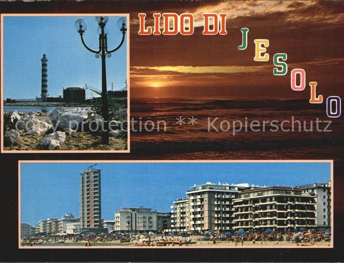 Lido di Jesolo Leuchtturm Strand