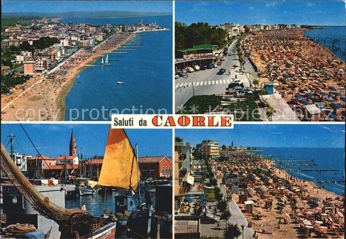 Caorle Venezia Strand und Hafen