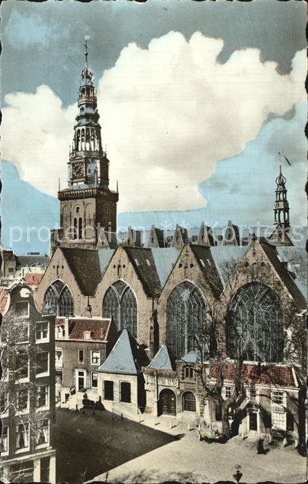 Amsterdam Niederlande Alte Kirche