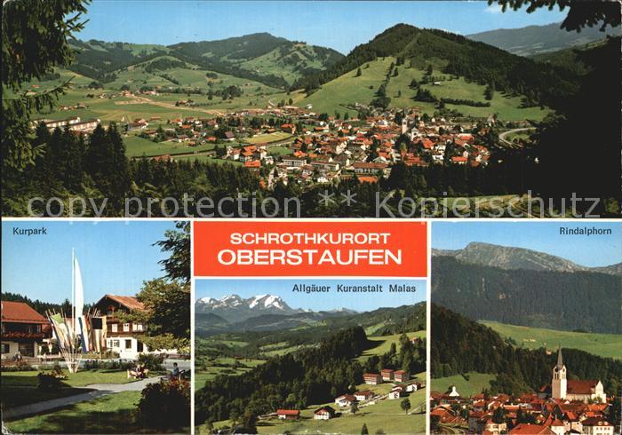 Oberstaufen Oberallgaeu Bayern Schrothkurort Ortsansichten