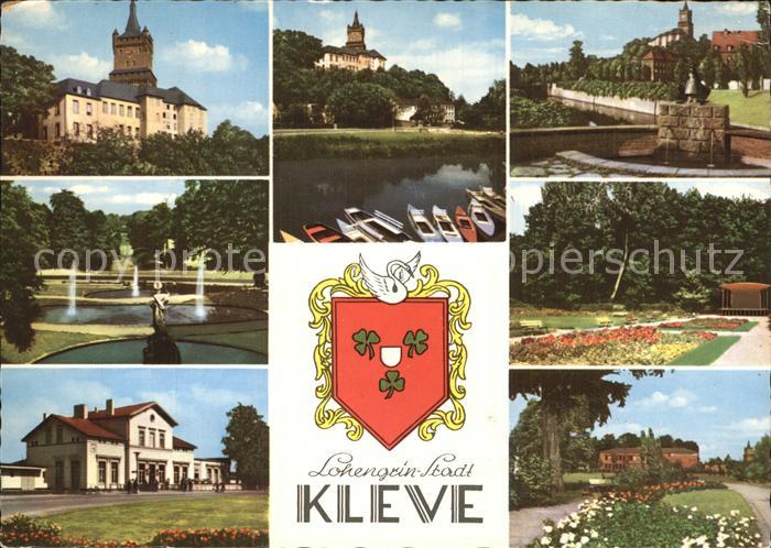 Kleve Lohengrin Stadt Schloss Parkanlagen