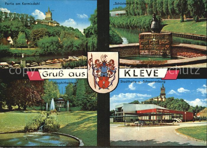 Kleve Stadthalle Schwanenburg Amphitheater Kermisdahl