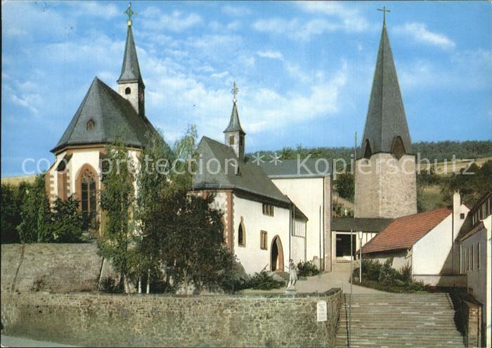 Hessenthal Spessart Wallfahrtskirche Unsere liebe Frau Kreuzigungsgruppe Beweinu