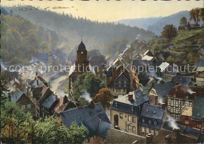 Monschau Montjoie NRW Ortsansicht