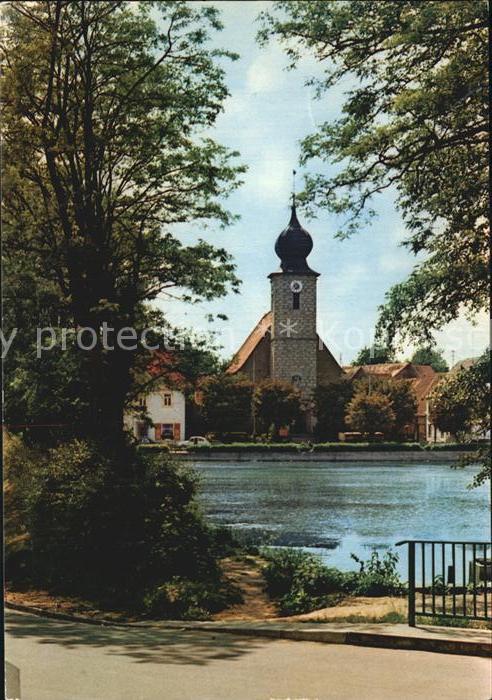 Aschbach Oberfranken Kirche Fluss