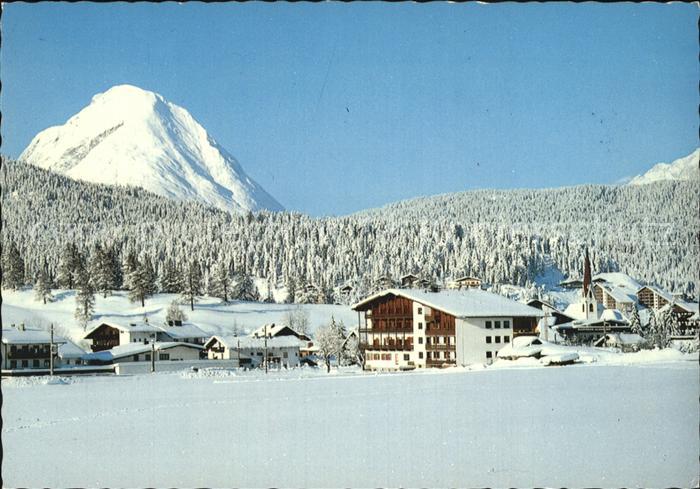 Seefeld Tirol Hohe Munde Winterlandschaft