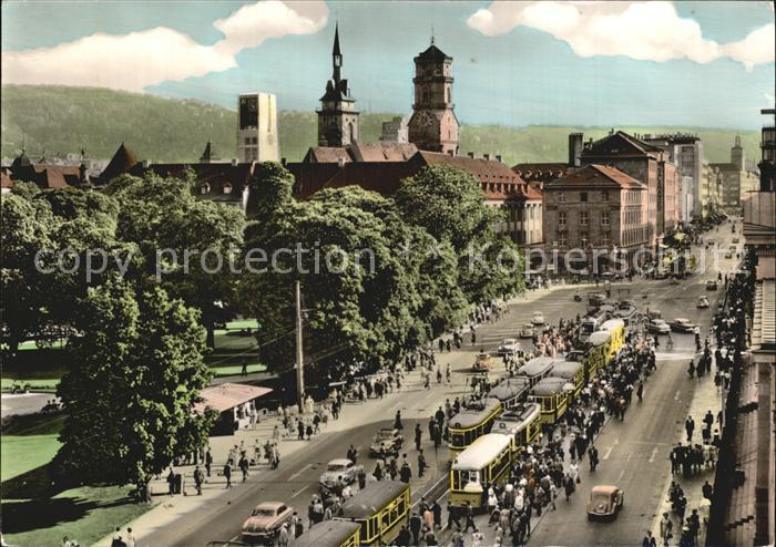 STUTTGART CITY Koenigsstrasse Schlossplatz