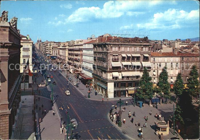 Marseille Bouches-du-Rhone Cote Azur Canebiere