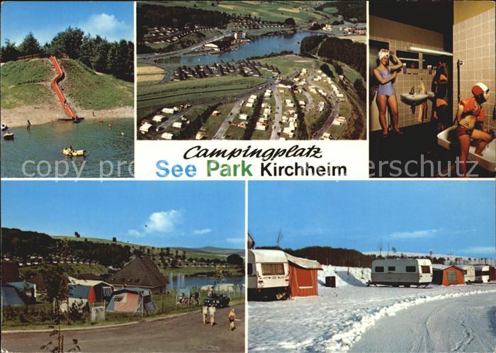 Kirchheim Hessen Campingplatz Seepark Winter