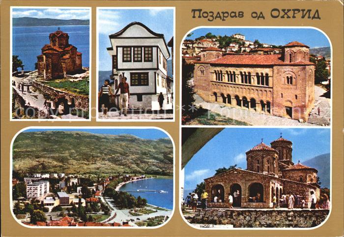 Ohrid Kirche Johannes von Kaneo Ohridsee Klementskirche Buergerhaus Robevi