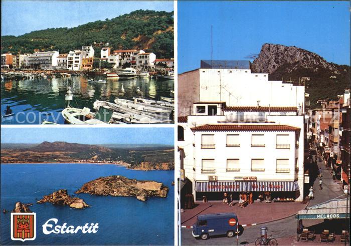 Estartit Costa Brava Hafen Ortsansihten