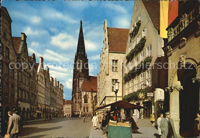 Muenster Westfalen Prinzipalmarkt