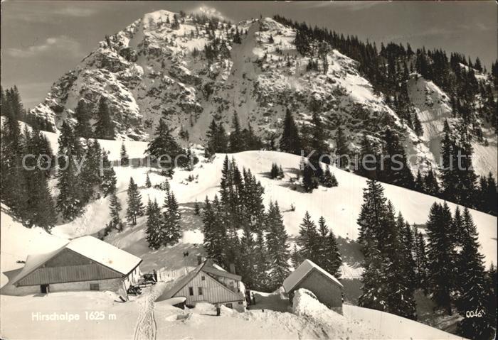 Oberjoch Hirschalpe Ornach