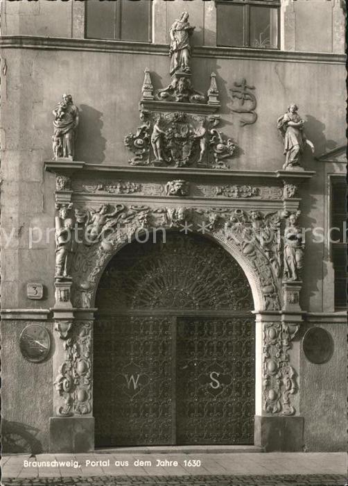 BRAUNSCHWEIG  CITY Portal aus dem Jahre 1630