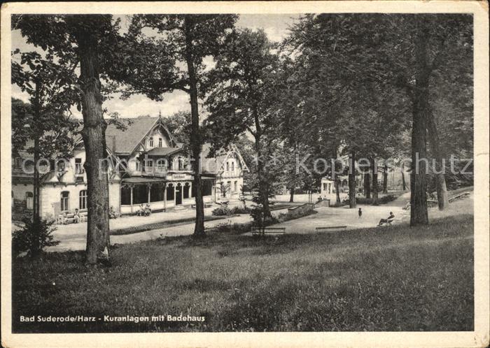 Bad Suderode Kuranlagen Badehaus