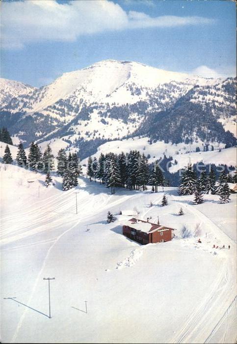 Steibis Oberstaufen Bayern Berggasthaus Pension Imberg Winter