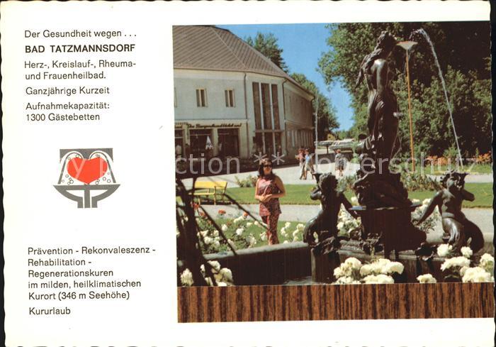 Bad Tatzmannsdorf Burgenland Springbrunnen