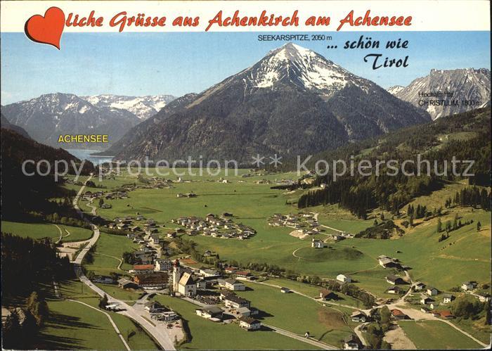 Achenkirch Achensee Seekarspitze Erholungsort