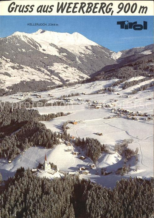 Weerberg Tirol Kellerjoch Luftaufnahme Winter