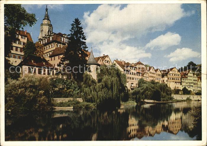 TueBINGEN BW Universitaetsstadt Neckar Hoelderlinturm