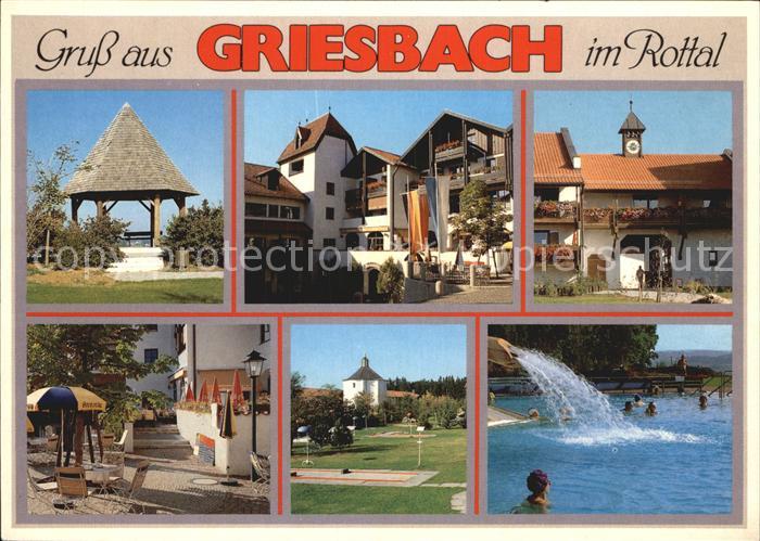 Griesbach Rottal Dreiquellenbad Kurgebiet Schwimmbad