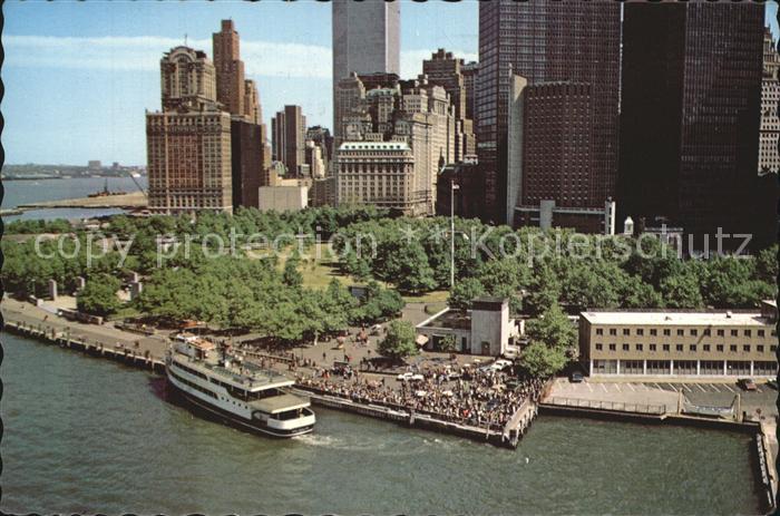 New York City Lower Manhattan Battery Park Buerohaeuser