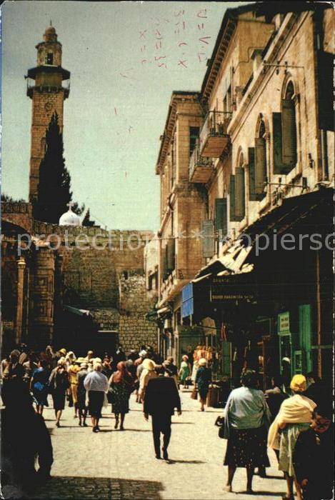 Jerusalem Yerushalayim Marktplatz