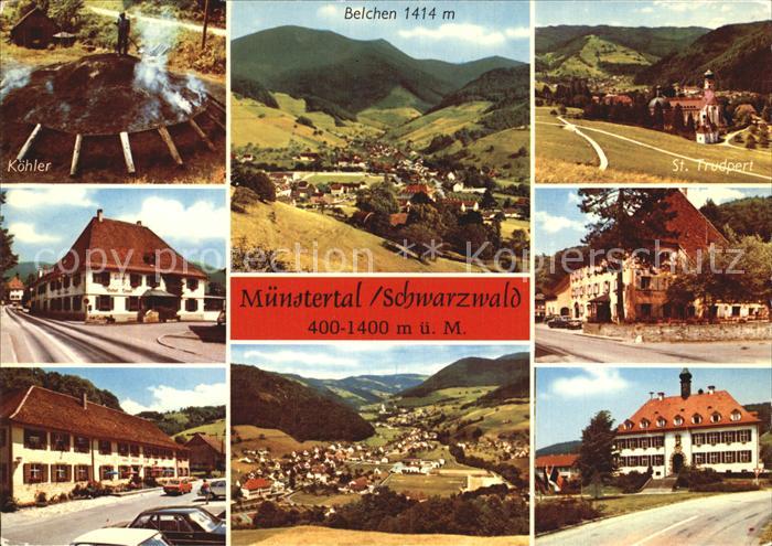 Muenstertal Schwarzwald Koehler Belchen