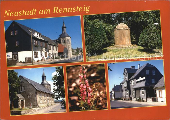 Neustadt Rennsteig Meiningische Kirche Gefallenendenkmal