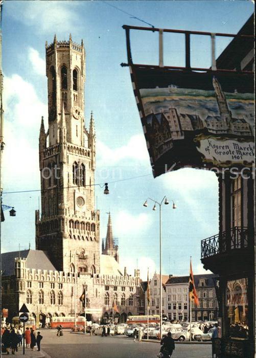BRUGGE Bruges Belgie Wachturm