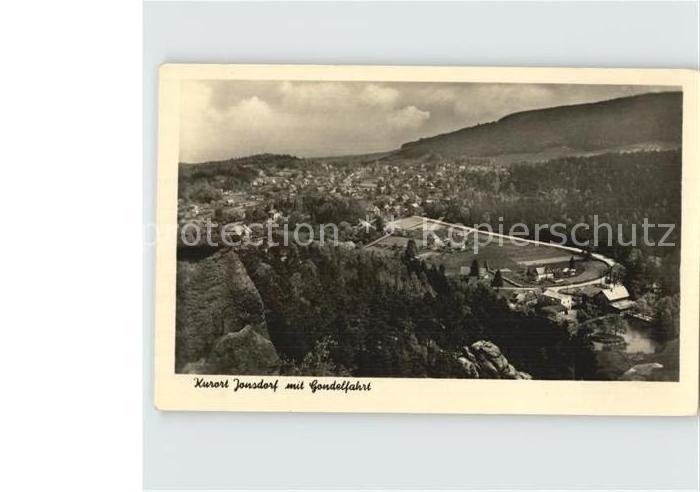 Jonsdorf Panorama mit Hotel Gondelfahrt