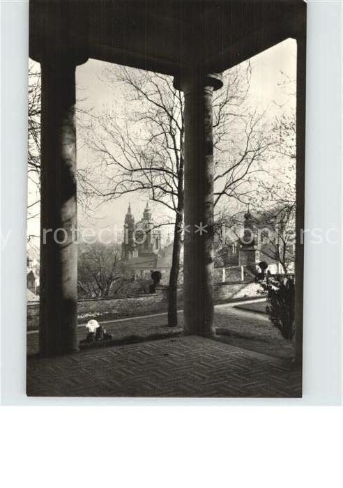 Praha Prahy Prague Schanzgarten Bellevue Halle