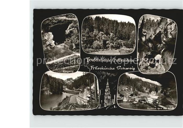 Teufelshoehle Hoehle Fraenkische Schweiz Weihersbach