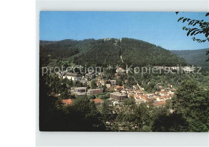 Wildbad Schwarzwald Panorama Kurort