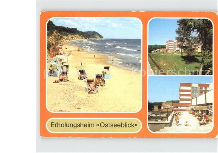 ueckeritz Usedom Erholungsheim Ostseeblick Strand Kueste