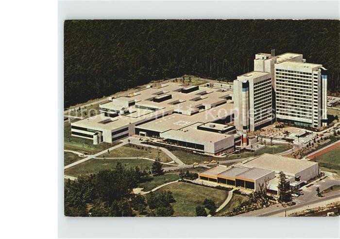 Heusenstamm Bildungszentrum der Oberpostdirektion Frankfurt Fliegeraufnahme