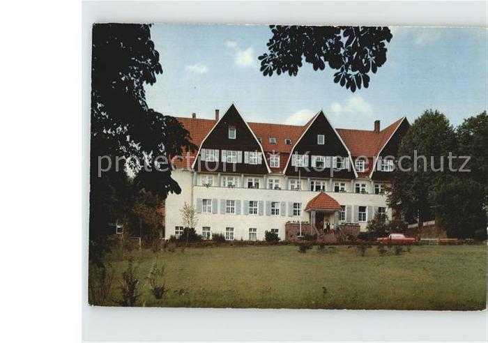 Bad Karlshafen Bundesbahn Sozialwerk Erholungsheim Oberweserbergland