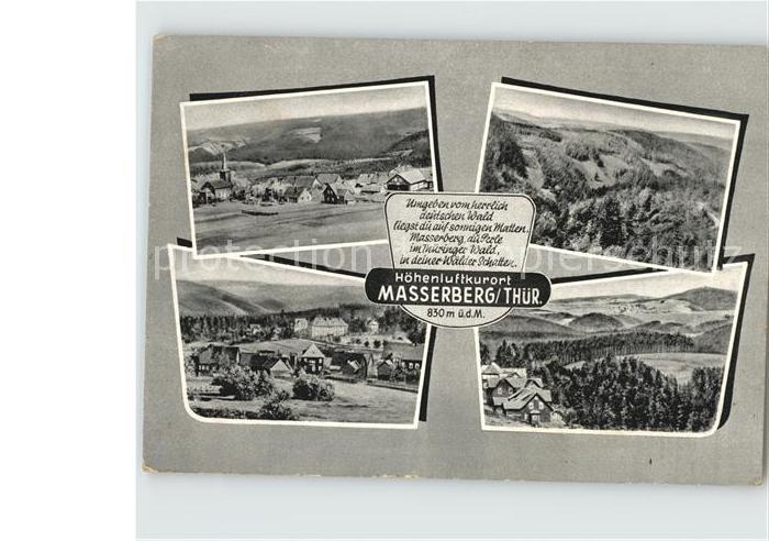 Masserberg und Umgebung Hoehenluftkurort