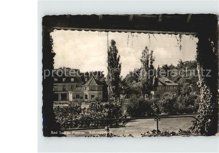 Pieskow Bad Saarow Bahnhofsplatz