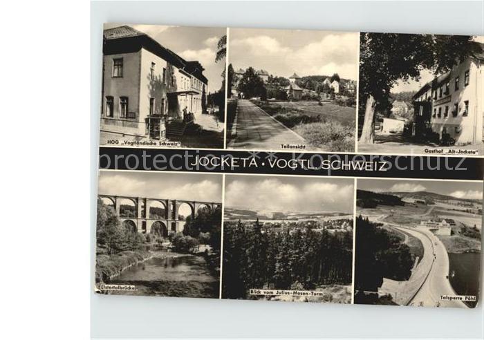 Jocketa HOG Vogtlaendische Schweiz Gasthof Alt Jocketa Elstertalbruecke Julius M