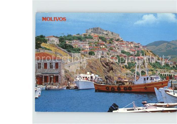 Molivos Hafen Fischkutter Faehre