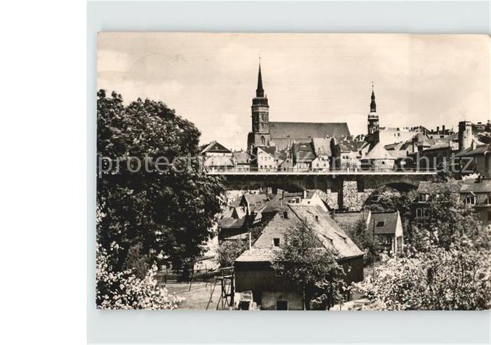 Bautzen Sachsen Altstadt Petridom Bruecke